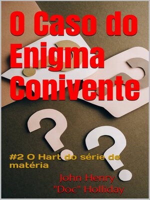 cover image of O Caso do Enigma Conivente